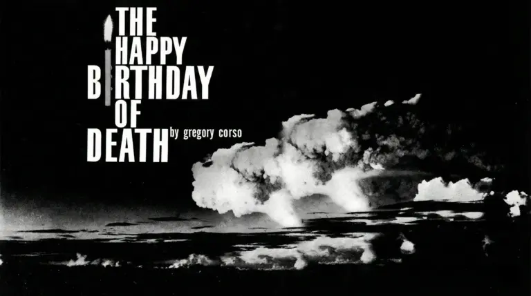 Happy Birthday of Death by Gregory Corso