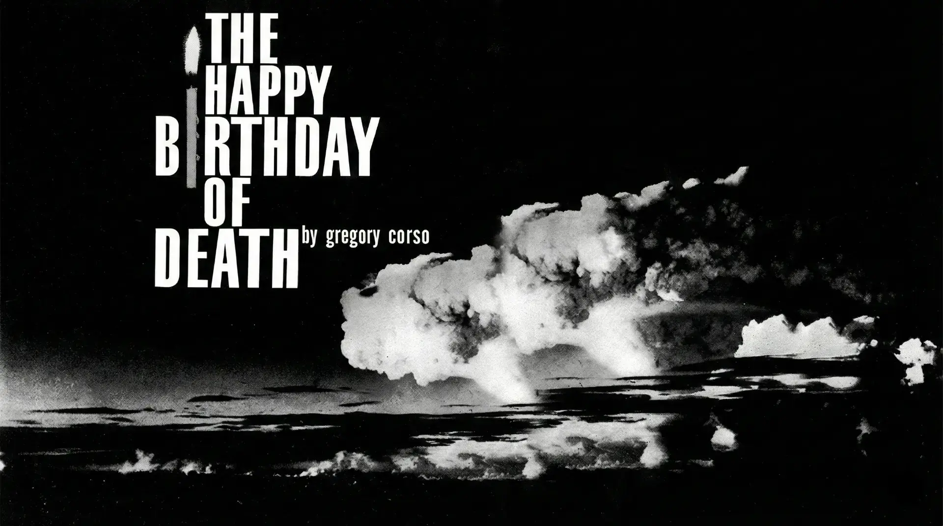 Happy Birthday of Death by Gregory Corso