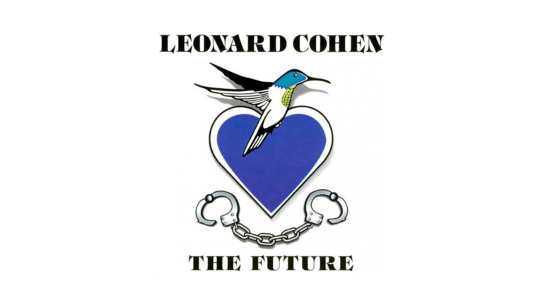 Leonard Cohen album cover for The Future